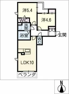 Grand Selan【2階】の間取り