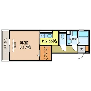 Contrail(コントレイル)【1階】の間取り