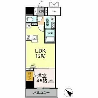 グランアビタシオンノリタケ【8階】の間取り