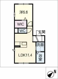 Vesta【1階】の間取り