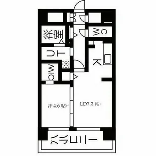 シェソワ東桜【3階】の間取り