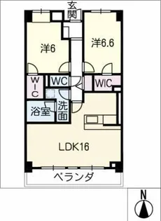 プラチナムステージ【4階】の間取り