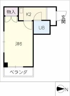 川島ビル【3階】の間取り