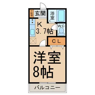 サン・friends久保一色南【1階】の間取り