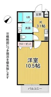 Mark Villa生駒【1階】の間取り