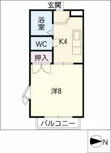 フレーベル鏡池【1階】の間取り
