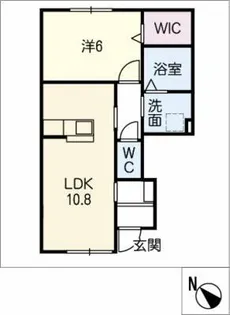 フィカーサS【1階】の間取り