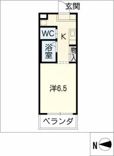 エミネンス藤ヶ丘【4階】の間取り