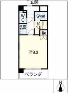 グローバルⅢ【4階】の間取り