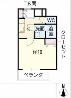 ASKビル【8階】の間取り