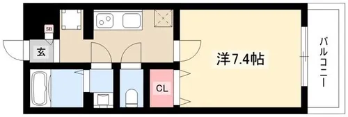 リブリ・an【3階】の間取り