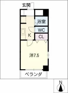 グランビル金山【10階】の間取り