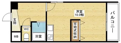 菅原大発マンション【3階】の間取り