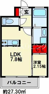 Studie 小倉離宮【3階】の間取り