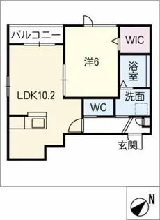 トゥーラミヒェーレ【2階】の間取り