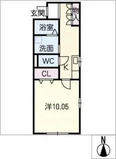 Mare West【2階】の間取り