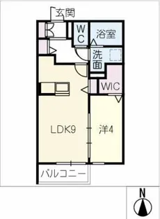 ARK名古屋駅南【1階】の間取り