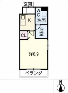 マリアロッソ弥富駅前【2階】の間取り