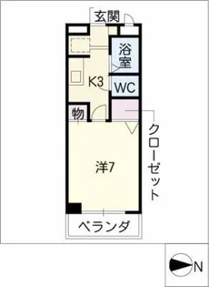 フレンド21【3階】の間取り