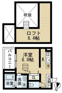 サクセスパートナー【1階】の間取り