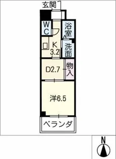サンアレー瑞穂【2階】の間取り