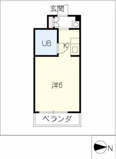 ダイアパレス大須第2 904号【9階】の間取り