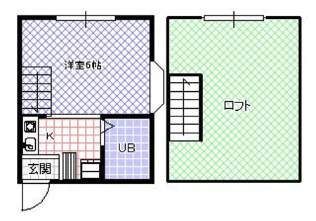 マイライム2【101号室】の間取り