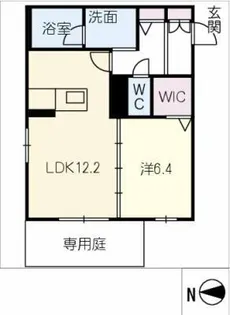 プレシャスレジデンス丸の内【1階】の間取り