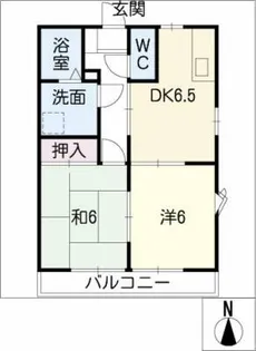 コロッセオ110【1階】の間取り