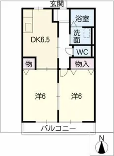 ローリエ印場【1階】の間取り