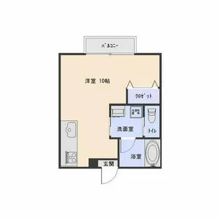 Le Gioie豊山【2階】の間取り