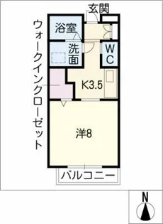 メゾンアール本町【2階】の間取り