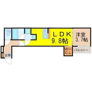 FAMILY STAGE烏森【1階】の間取り