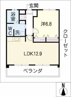 ルナ・ルーチェ【3階】の間取り