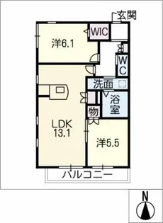 Famille【2階】の間取り
