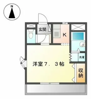 コンフォース藤【2階】の間取り
