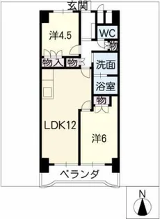 H・S TOWN【2階】の間取り