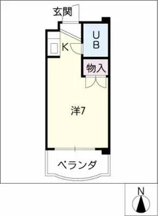 アーバンハイム【5階】の間取り