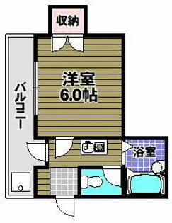 ベルメゾン一須賀3号館【2階】の間取り