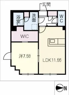 quador noie 池下【2階】の間取り