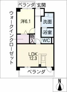 アネックス ベルフォーレ【3階】の間取り