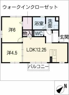 ソーニョ豊【1階】の間取り