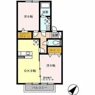 グリーン ヒル【1階】の間取り
