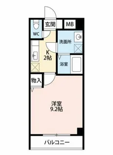 双樹マンション【3階】の間取り