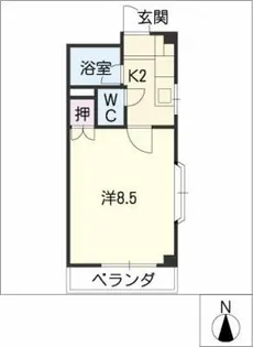 MITOKU39赤池【2階】の間取り