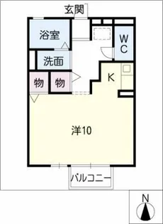North【2階】の間取り