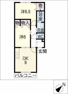 オラシオン【2階】の間取り