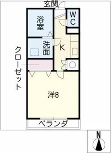 アラニⅡ【3階】の間取り