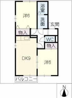 アネックス イトウⅠ【2階】の間取り