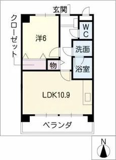 JUON【3階】の間取り